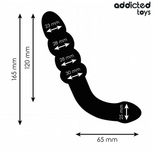 ADDICTED TOYS - PODWÃJNY MASAÅ»ER 16,5 CM